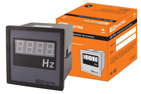TDM ELECTRIC SQ1102-0509 Цифровой частотомер ЦП-Ч72 30-100Гц-0,5 TDM